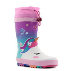 Wink - Aqqo - Unicorn rózsaszín gyerek gumicsizma Méret:28
