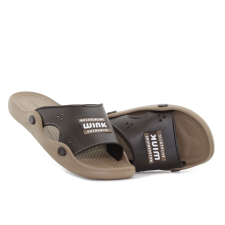 Wink - Authentic barna férfi papucs Méret:43 férfi papucs