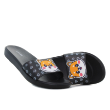 Wink - Shiba Life fekete női papucs Méret:39 női papucs