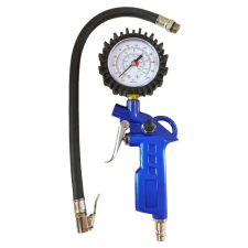 Winmax Tools WT04690 gumiabroncs nyomásmérő, kerékfúvató, 0-16 bar autóalkatrész