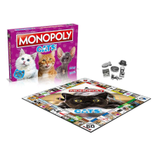 Winning Moves MONOPOLY Cats - Macskák társasjáték angol nyelvű társasjáték