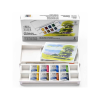 Winsor & Newton Akvarellfesték készlet 8 szín, Landscape pocket set / Winsor&Newton Cotman Watercolour (1 db)