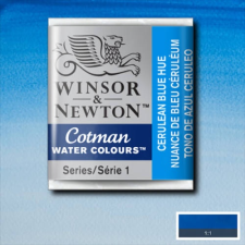 Winsor&Newton Cotman 1/2 szilkés akvarellfesték - 139, cerulean blue hue akvarell