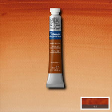 Winsor&Newton Cotman tubusos akvarellfesték, 8 ml - 074, burnt sienna akvarell