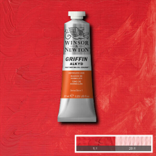 Winsor&Newton Griffin alkyd olajfesték, 37 ml - 680, vermilion hue hobbifesték