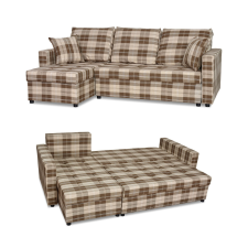  Winston Sarokkanapé Ágy Családi Bútorok Barna És Bézs Rácsos bútor