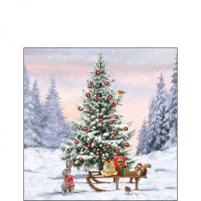  Winter Animals papírszalvéta 25x25cm, 20db-os konyhai eszköz