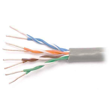 WIRETEK 26AWG UTP fali kábel 305m dob CAT5.E kábel és adapter
