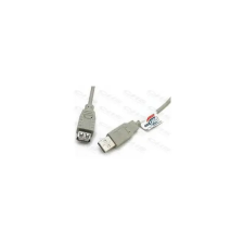  WIRETEK kábel USB Hosszabbító A-A, 3m, Male/Female kábel és adapter