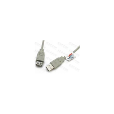 WIRETEK USB 2.0 hosszabbító kábel A-A  1,8m kábel és adapter