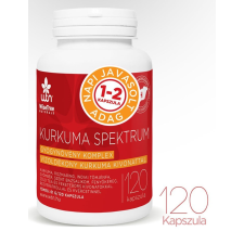 Wise Tree Naturals WTN Kurkuma spektrum 120mg 120 kapszula vitamin és táplálékkiegészítő