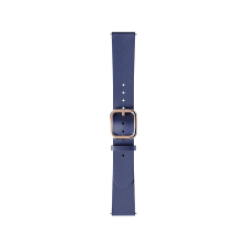 Withings Bőr óraszíj 18mm, Scanwatch 38mm, Steel HR 36mm, Move modellekhez, kék-rózsaarany (3700546704338) okosóra kellék