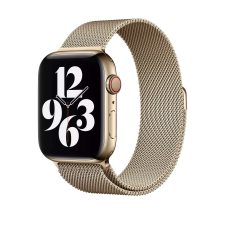 WIWU Apple Watch fém, mágneses óraszíj 42/44/45 mm - Arany óraszíj