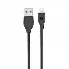 WIWU Wi-C001 Pioneer Series UBS-A - Lightning kábel 2.4A 1m - fekete kábel és adapter