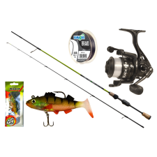 Wizard Fine UL Spin 1,80m 2-6g pergető szett (12048-930) horgászbot
