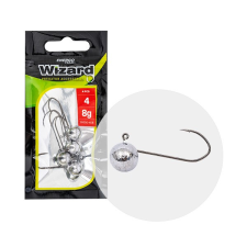  Wizard Master Twister Jig Heads 10G Size 1/0 - 3Db Jigfejes Horog (59301-110) horog