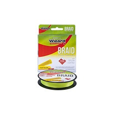 Wizard WIZARD BRAID FLUO SÁRGA FONOTT ZSINÓR 0,1 135M 9,13KG horgászzsinór