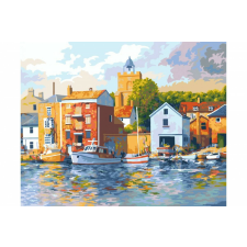 WIZARDI Festés számok szerint, Wivenhoe, Anglia, 40x50cm kreatív és készségfejlesztő