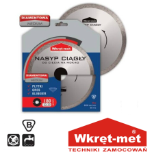 Wkret-met Gyémántkorong 180 folyamatos Wkret-met Medium barkácsgép tartozék