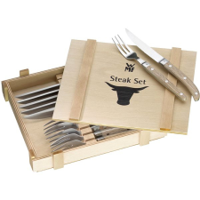 WMF Ranch 1280636046 steak evőeszközkészlet 12 db tányér és evőeszköz