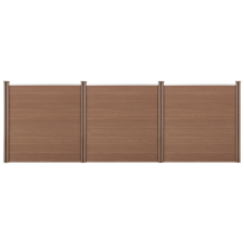 Wohnen WPC kerítéspanel 183x531 cm barn kerti bútor