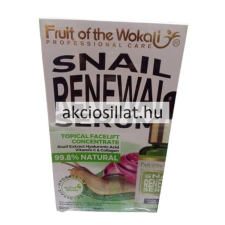 Wokali Snail Renewal Serum Csiga arcszérum 2x50ml arcszérum