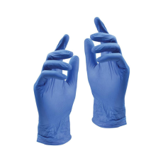 Wolker Kesztyű egyszer használatos latex nitril kék S 200db