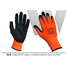 Wolker Kesztyű habosított, latex, csúszásmentes bevonattal, Art Master M/8