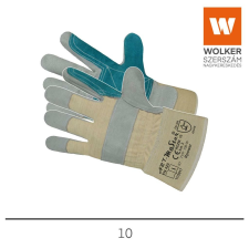 Wolker Kesztyű marhabőr, tenyérerősítéssel RPower 10-es védőkesztyű