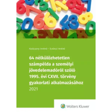 Wolters Kluwer 64 nélkülözhetetlen számpélda a személyi jövedelemadóról egyéb e-könyv