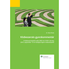 Wolters Kluwer Közbeszerzés gyorskommentár egyéb e-könyv