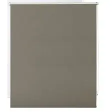  Woltu 70×160 cm hőszigetelő roló, fúrás nélkül, taupe lakástextília