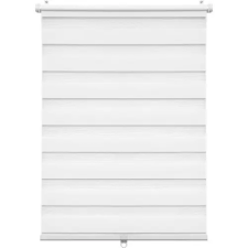  Woltu 70x120 cm rugós sávos roló, fúrás nélkül, vezeték nélkül, fehér lakástextília