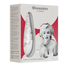 Womanizer Marilyn Monroe - akkus léghullámos csiklóizgató (fehér) izgatók, stimulálók