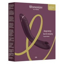 Womanizer OG vibrátor, léghullámos g-pont izgatóval (bordó) vibrátorok