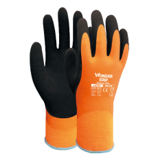 WONDER GRIP Kesztyű - szerelőkesztyű - TÉLI Latex - vízálló - TouchScreen 10/XL