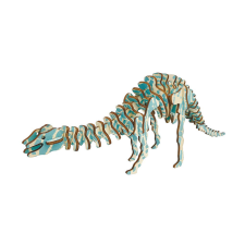 WoodCraft 3D fa mechanikus puzzle - Diplodocus fajáték