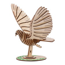 WoodCraft 3D fa mechanikus puzzle - galamb fajáték