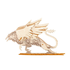 WoodCraft 3D fa mechanikus puzzle - Griff fajáték