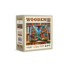 Wooden City 1010 db-os fa puzzle - Elvarázsolt mesék (NB0801-XL) puzzle, kirakós