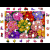 Wooden City Virágzó virágok 2in1 fa puzzle, 505 db (CS 505-0127-L)
