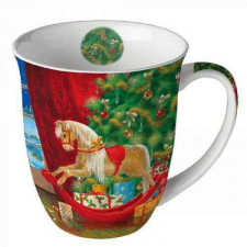 Wooden rocking horse porcelánbögre 0,4l bögrék, csészék