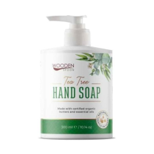 Wooden Spoon bio folyékony szappan - teafa 300ml tisztító- és takarítószer, higiénia