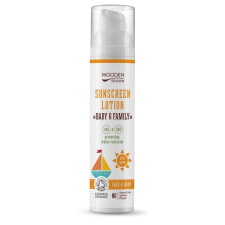 Wooden Spoon bio naptej és testápoló spf 30 100 ml naptej, napolaj