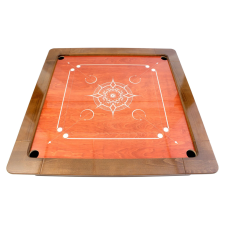 Woodestic Carrom Silver készlet - Cseresznye , Dió társasjáték