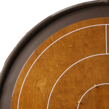 Woodestic Mini Crokinole Gold készlet - Dió , Étcsokoládé társasjáték