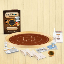 Woodestic Mini Crokinole Silver készlet - Cseresznye társasjáték