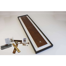 Woodestic Shuffleboard Gold készlet - Dió/Étcsokoládé társasjáték