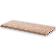 WoodL WPC kerítésléc Woodlook Emboss kerítéselem 180 cm hosszú Merbau kerítéselem kerítés deszka kerti bútor