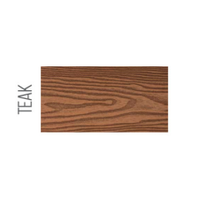 WoodL WPC kerítésléc Woodlook Emboss kerítéselem 361 cm hosszú Teak kerítéselem kerítés deszka kerti bútor